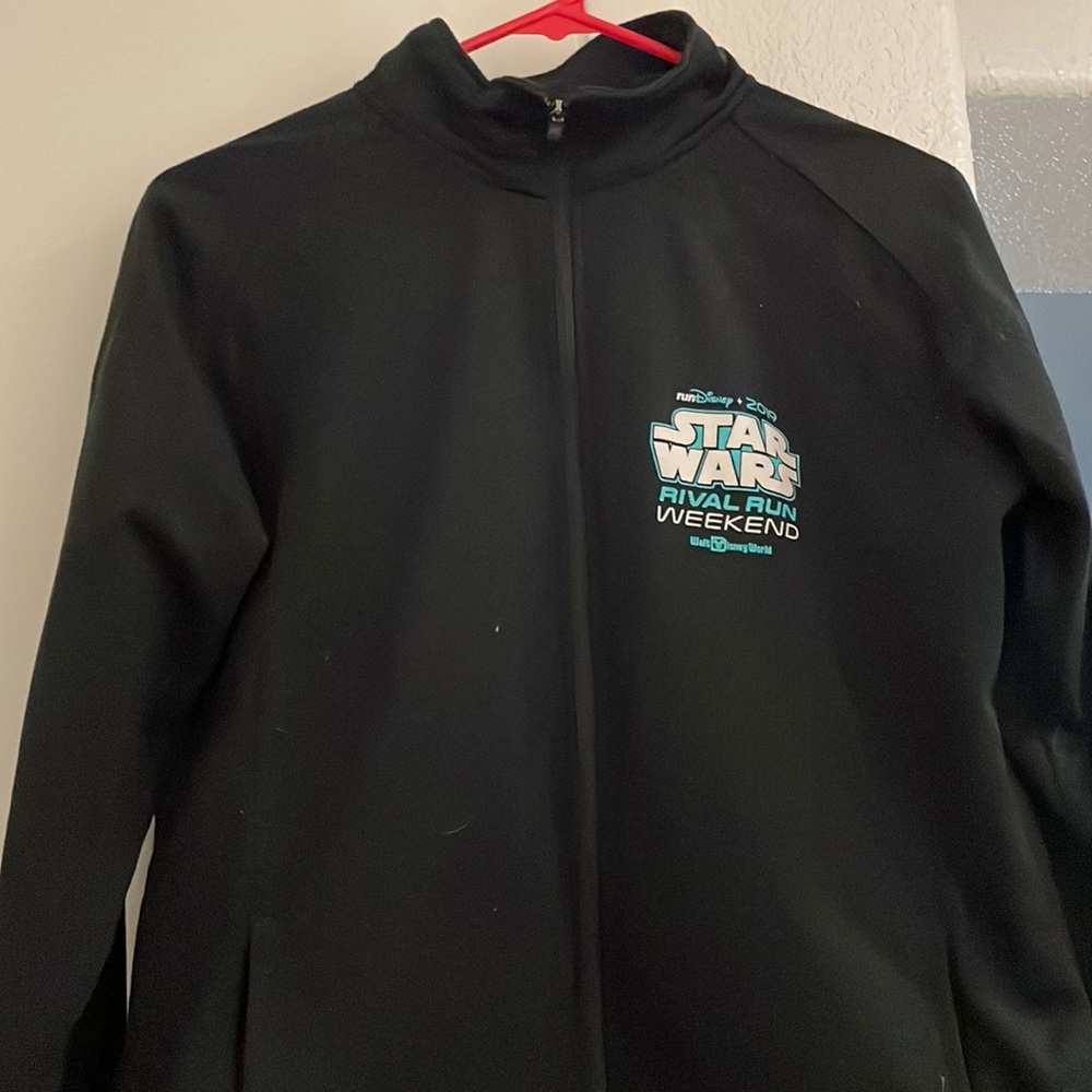Rundisney 2019 rival run Star Wars full zip jacket size large